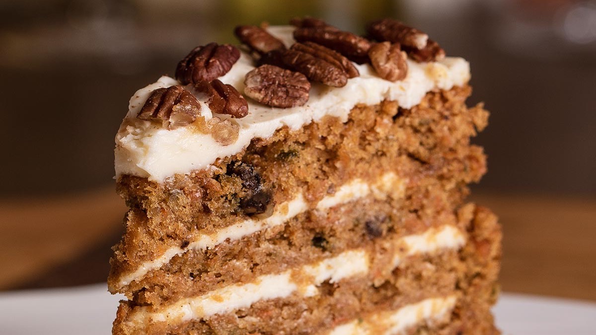 Triple Layer Carrot Cake