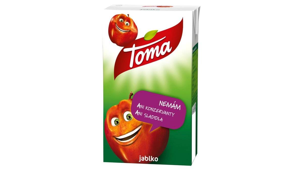 Toma džús jablko