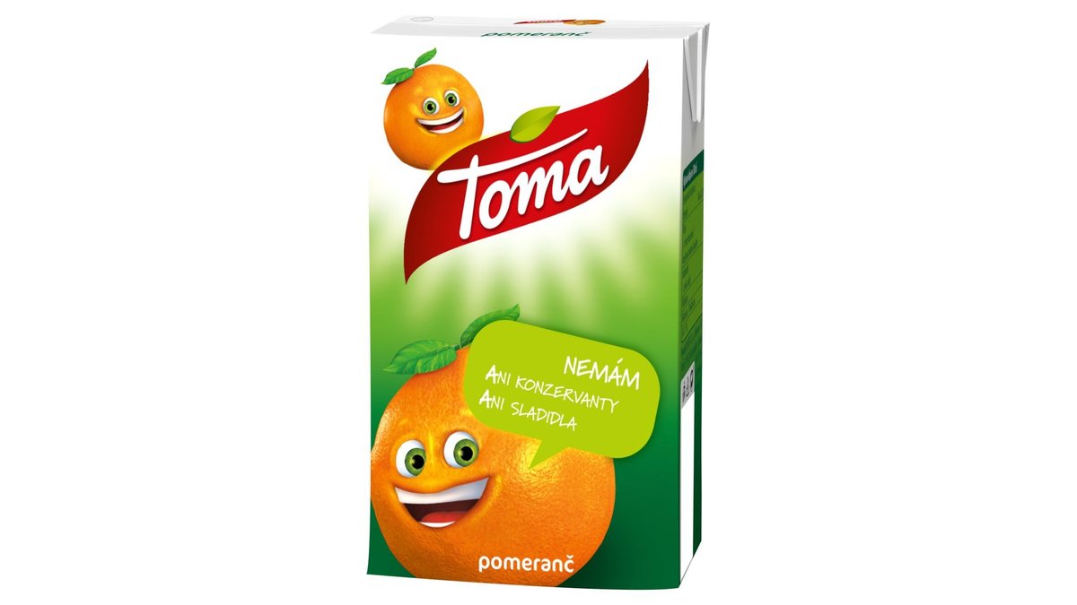 Toma džús pomaranč