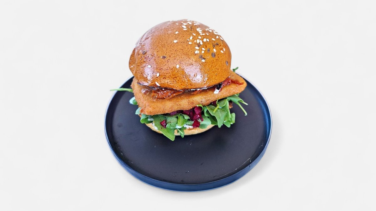 Veggie Caprese Burger