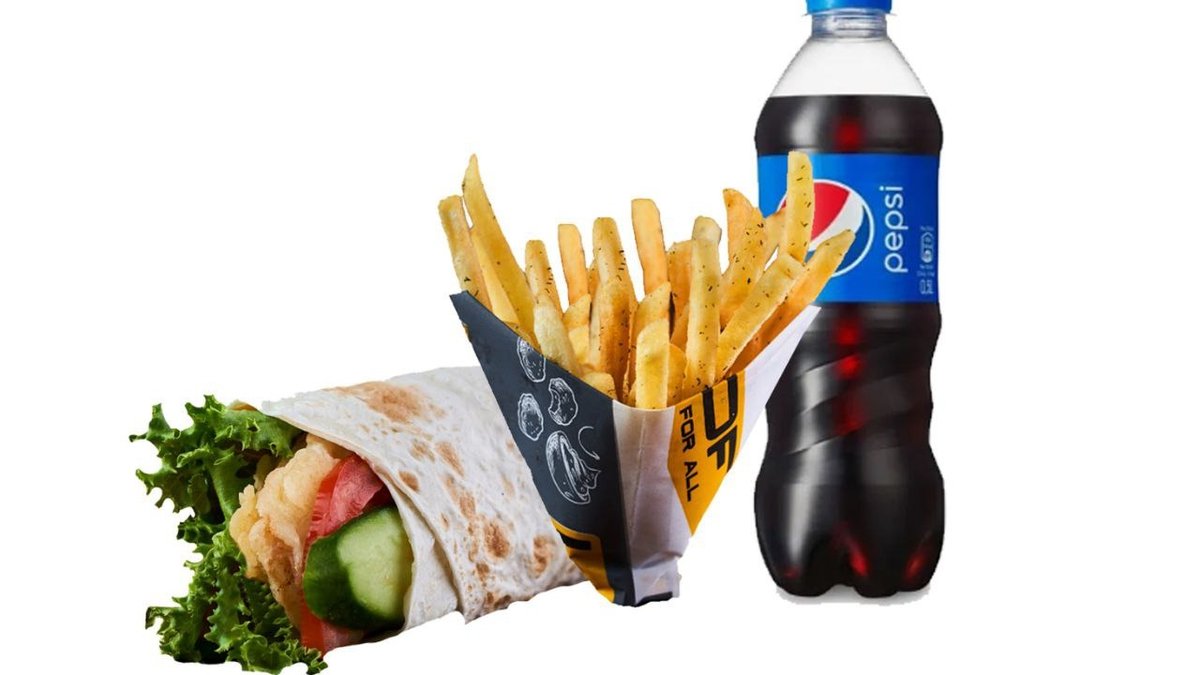 Chicken Roll combo