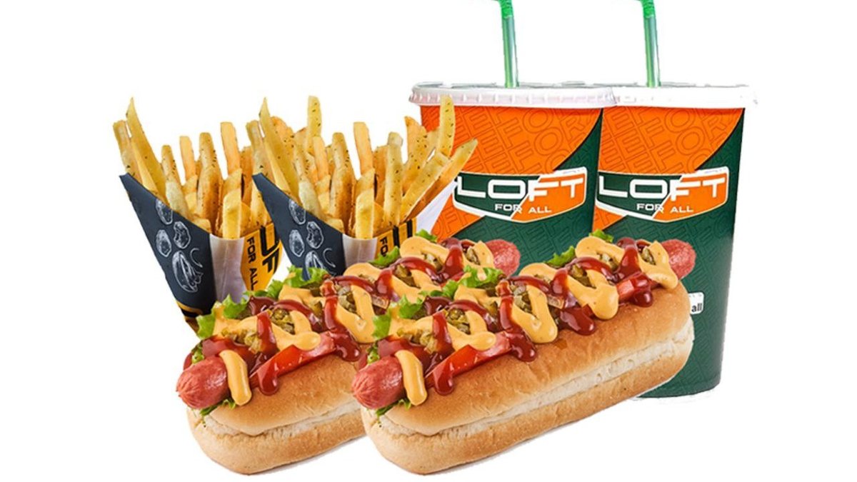 DOUBLE HOT DOG