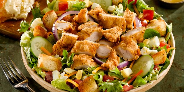 Fried Chicken Salad