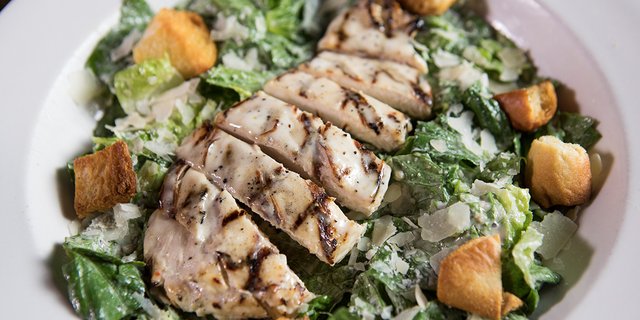 Mesquite-Grilled Chicken Caesar Salad