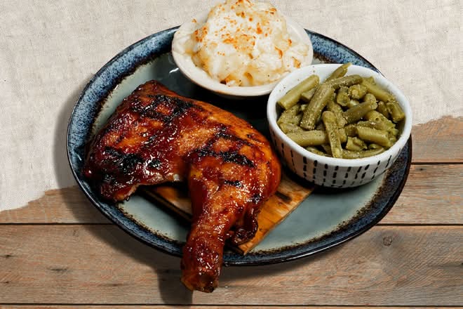 Cedar Plank 1/4 Chicken