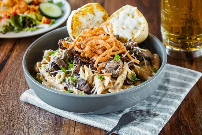 Logan's Steak Alfredo