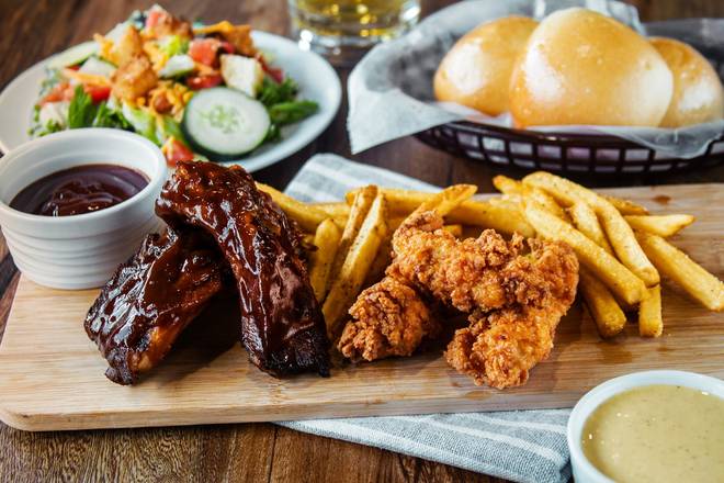 Ribs and Chicken Tenders Combo