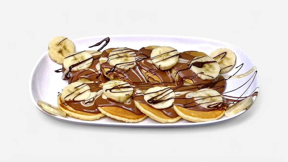 Mini Pancake bananlı