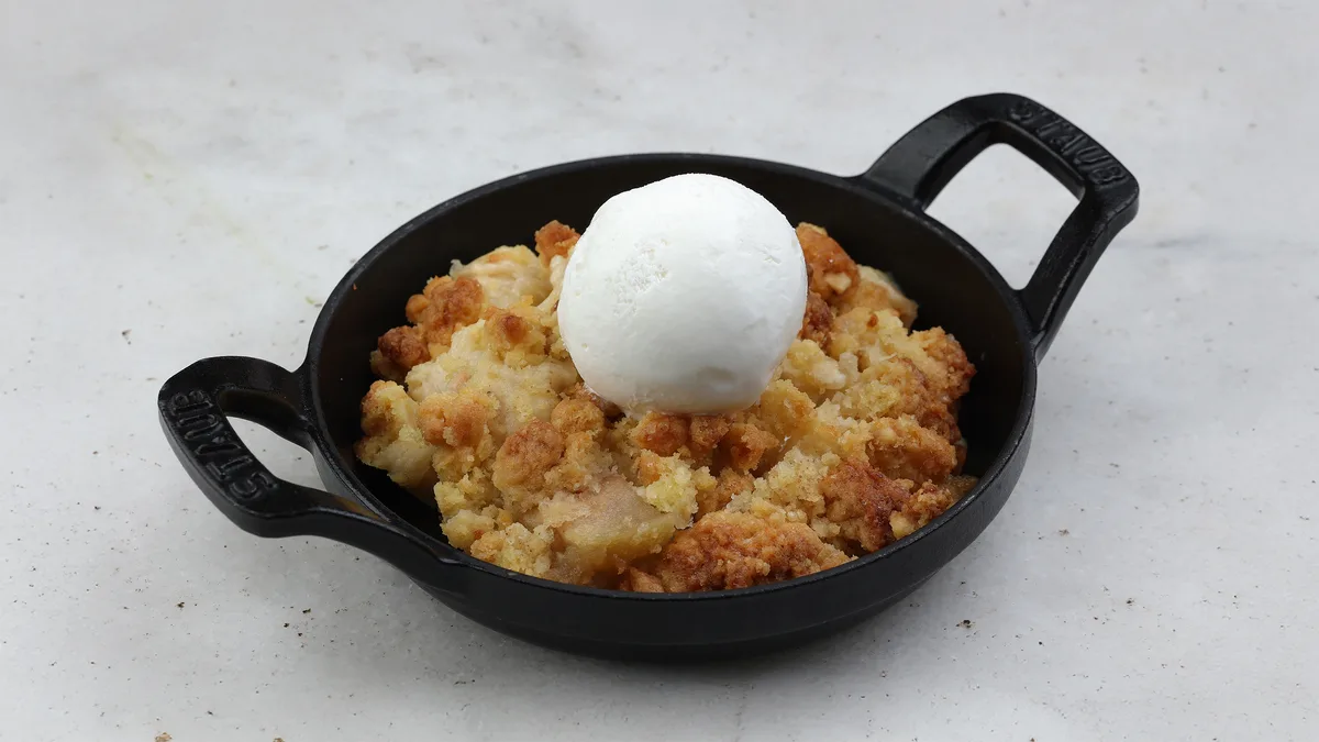 Apple Crumble, Ice Cream