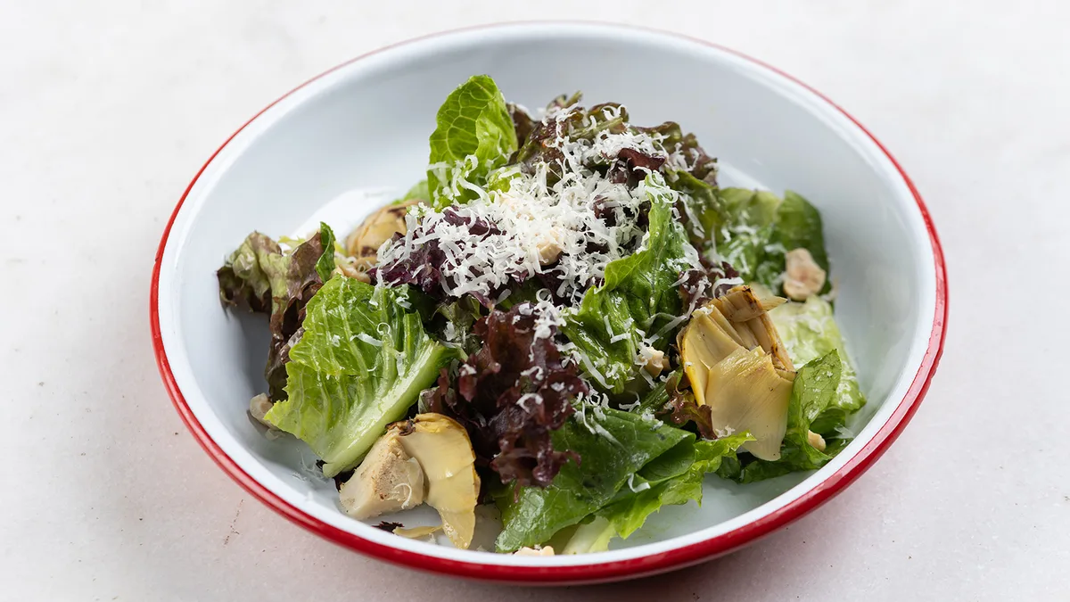 Grilled Artichoke Salad