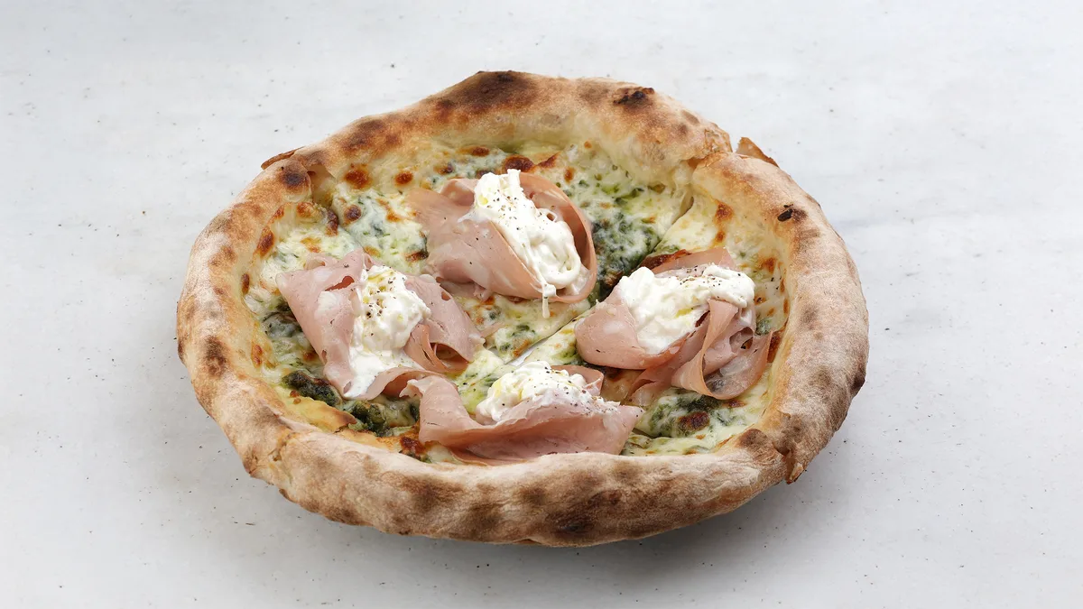 Mortadella, Pesto, Stracciatella