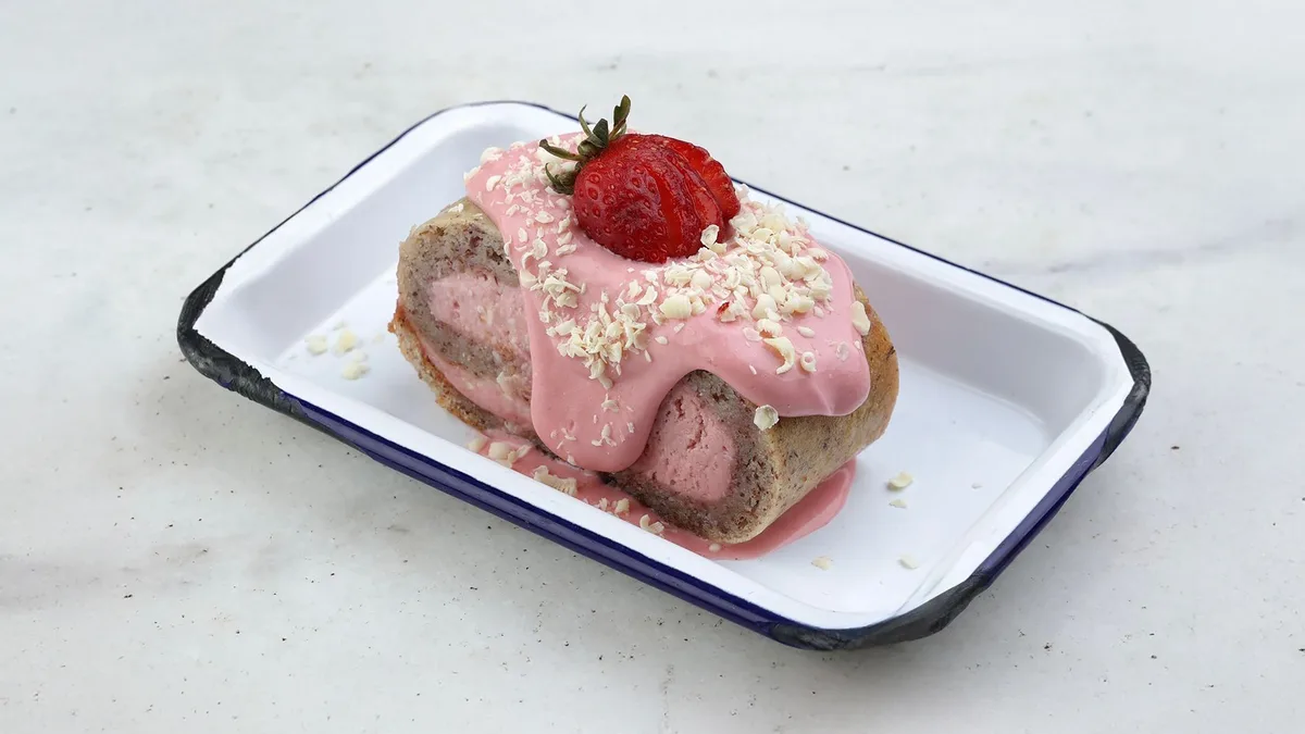 Strawberry Roulade