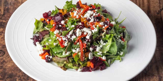 Beet and Goat Cheese Salad