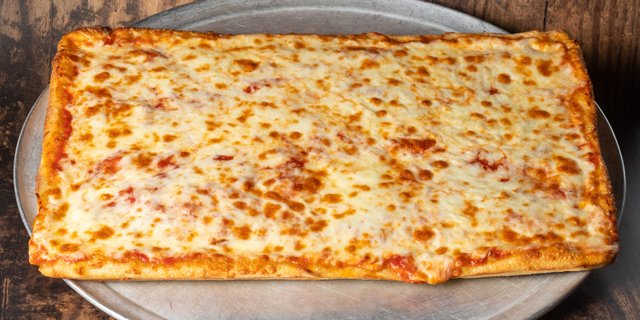 Sicilian Cheese Pizza