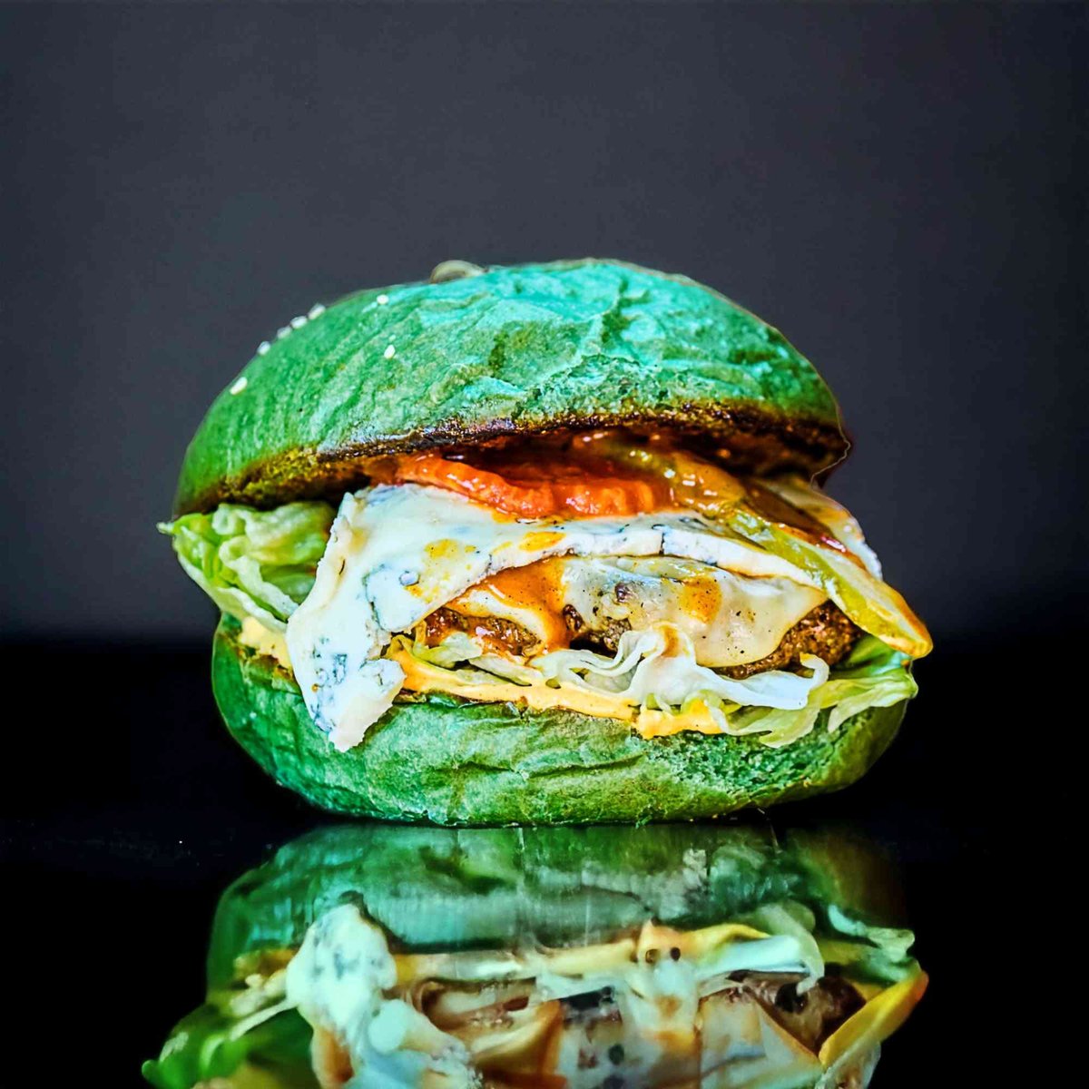 Blue Hulk Burger