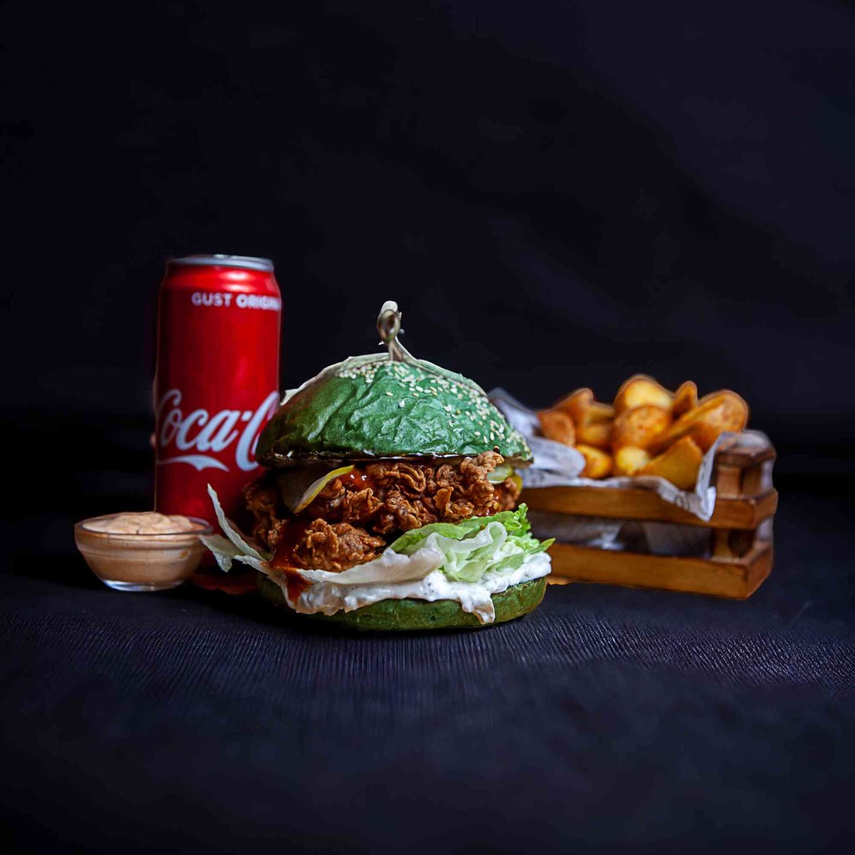 Combo: The Chicken King Burger
