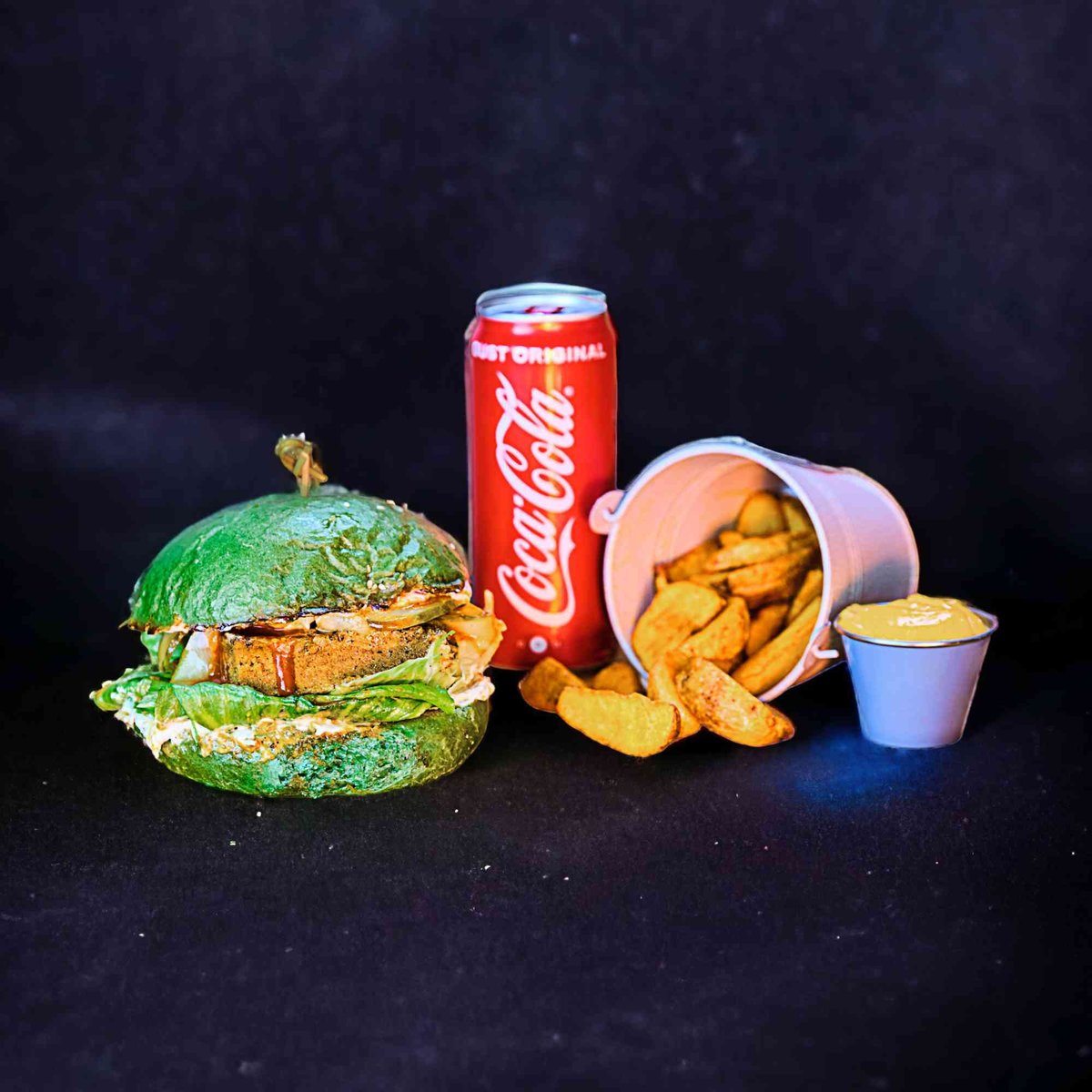 Combo: VEGAN CHICK'N BURGER