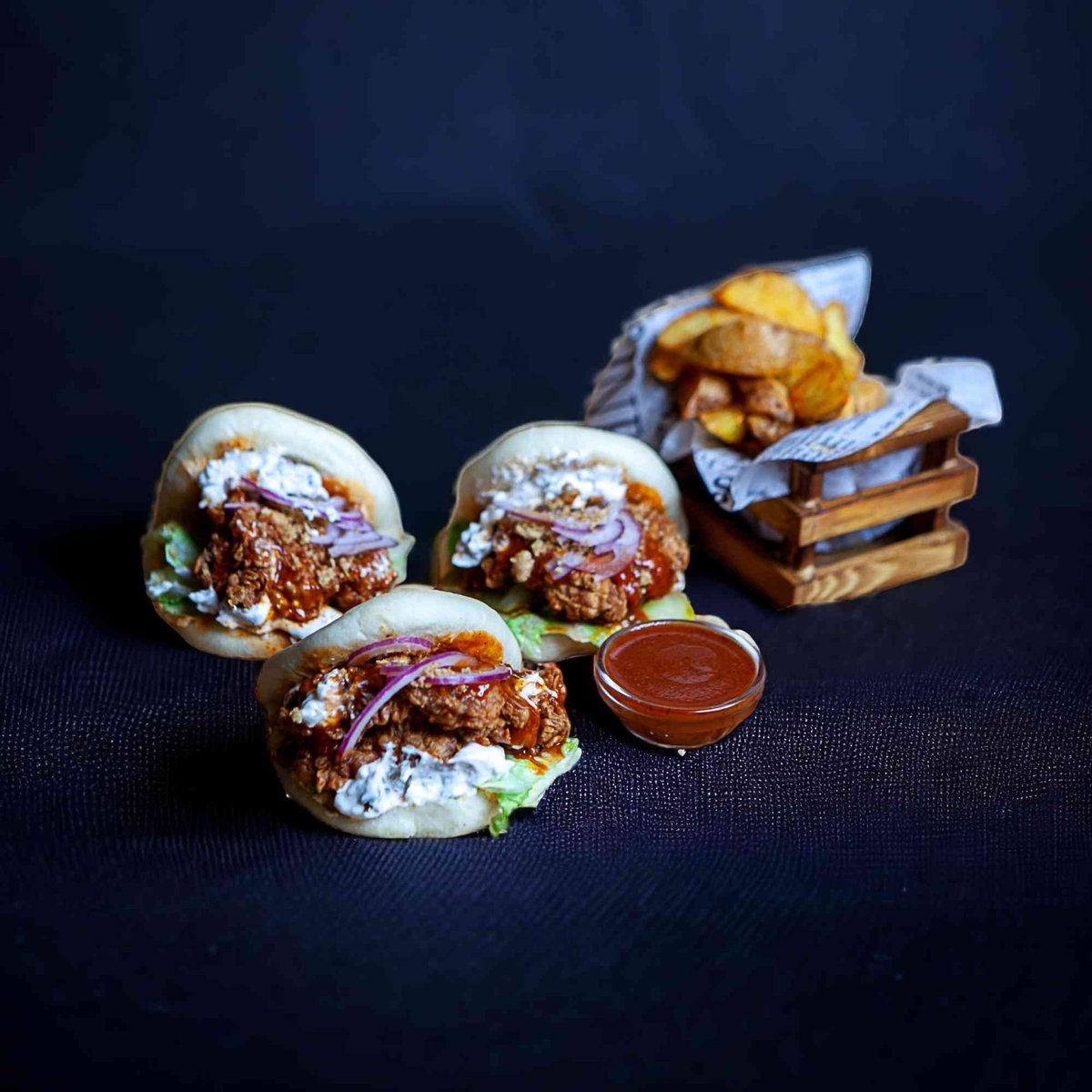 Vegan Chicken Bahn Bao