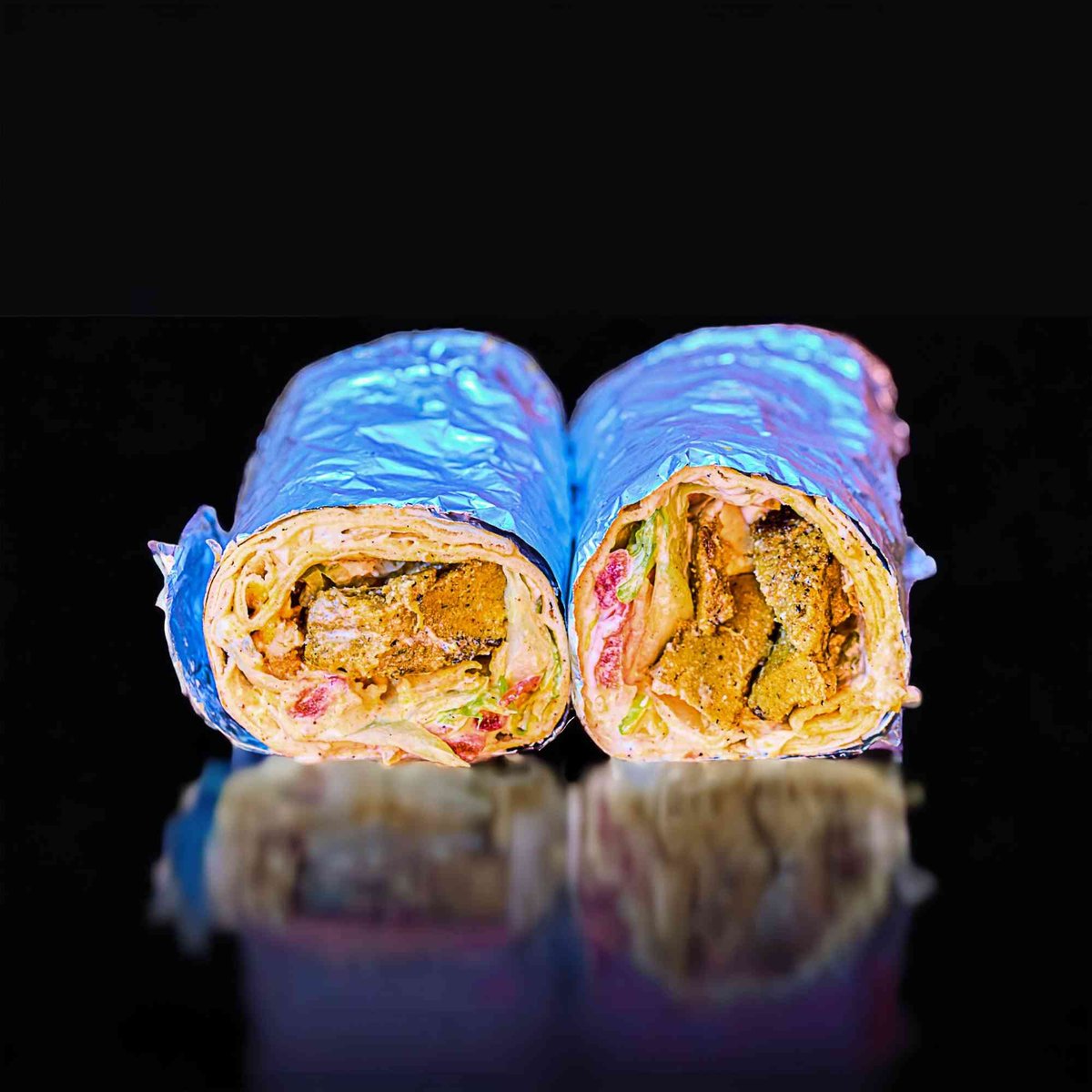 Vegan Chicken Caesar Wrap