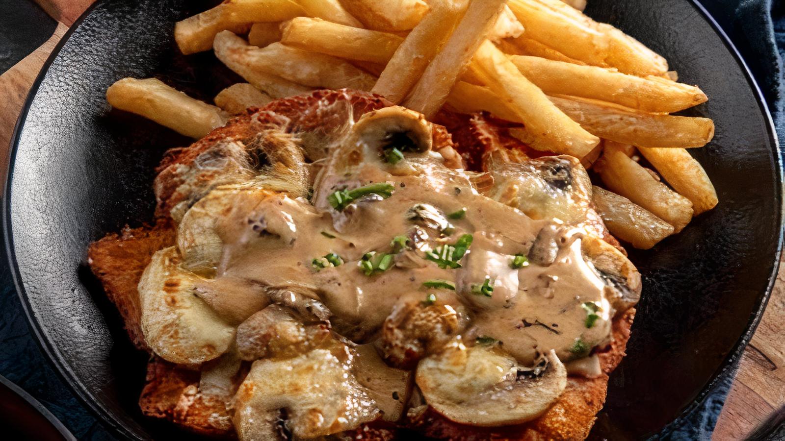 Mushroom Schnitzel