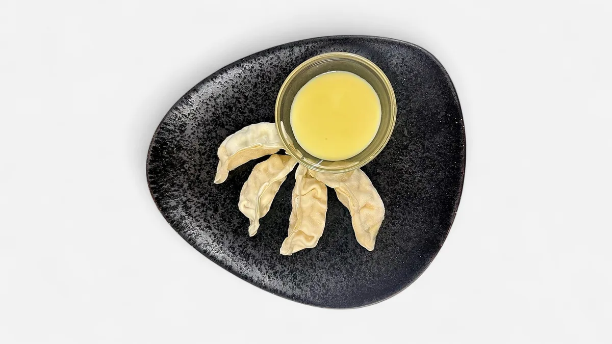 31. Apple Gyoza