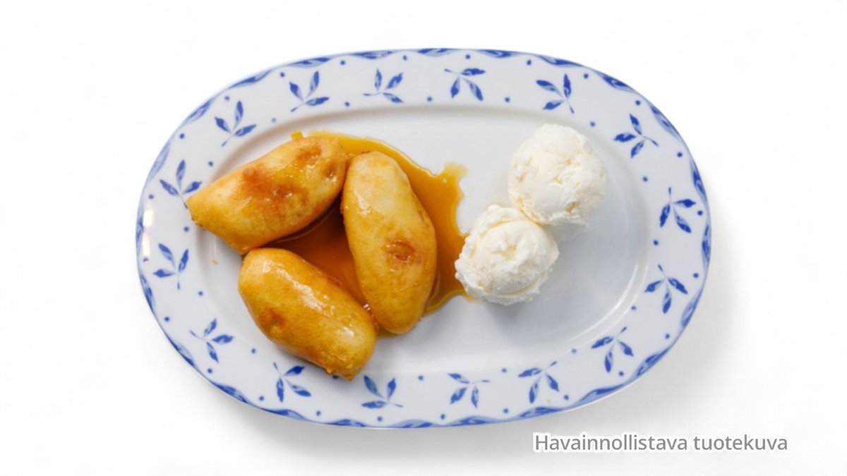 Friteerattua banaania