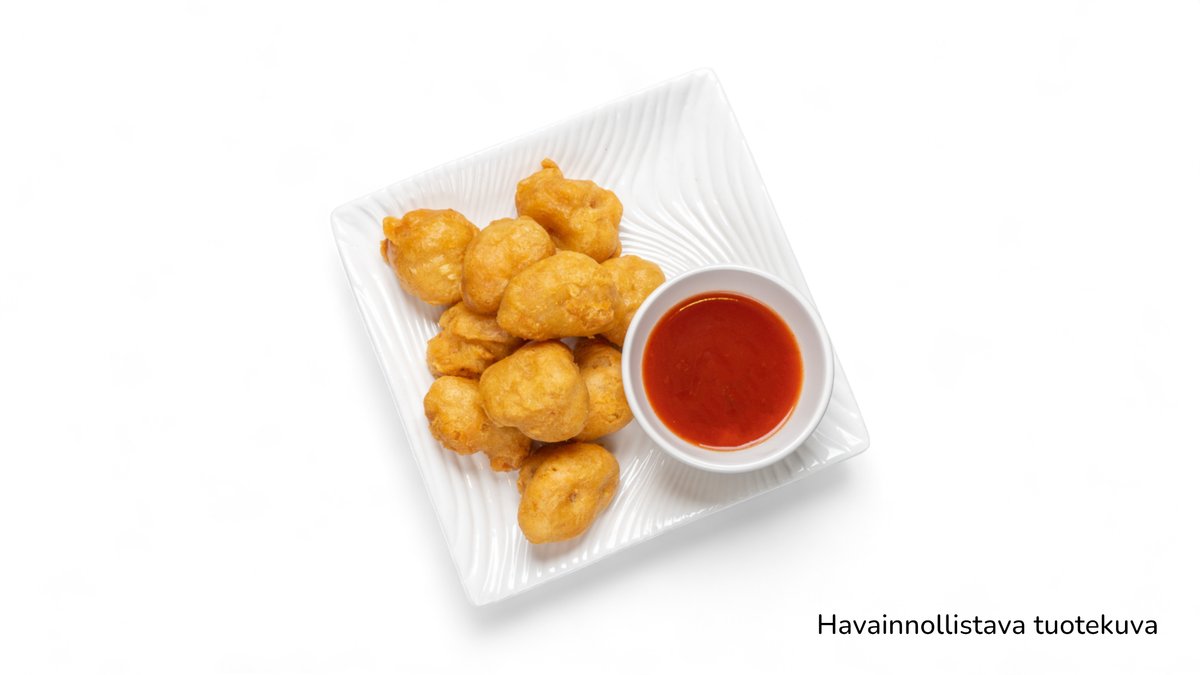 Friteerattua kanaa 6 kpl