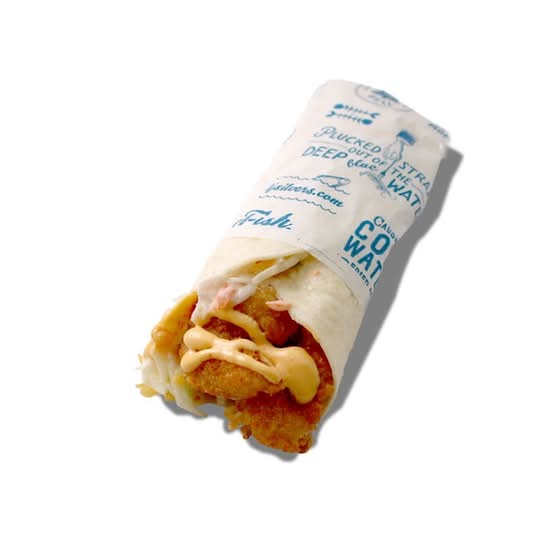 Baja Shrimp Wrap