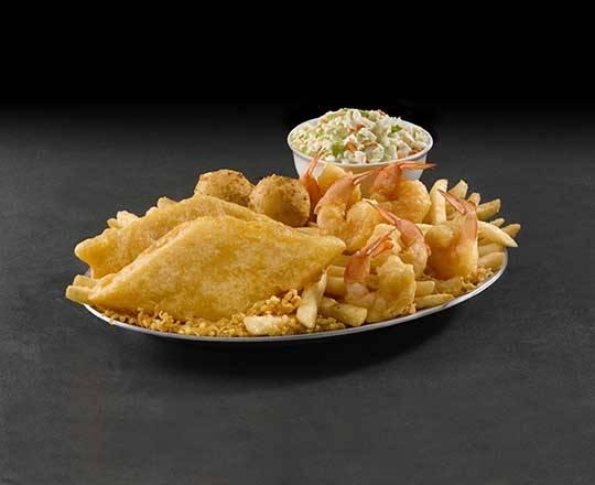 Fish and Shrimp Platter
