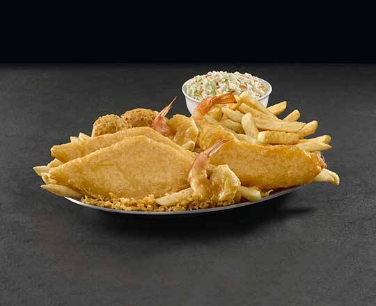 Fish, Chicken and Shrimp Platter