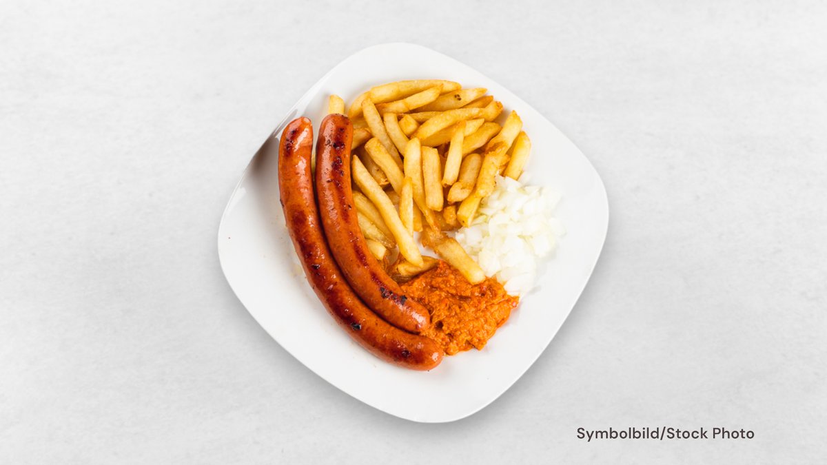 Gegrillte Käsekrainer