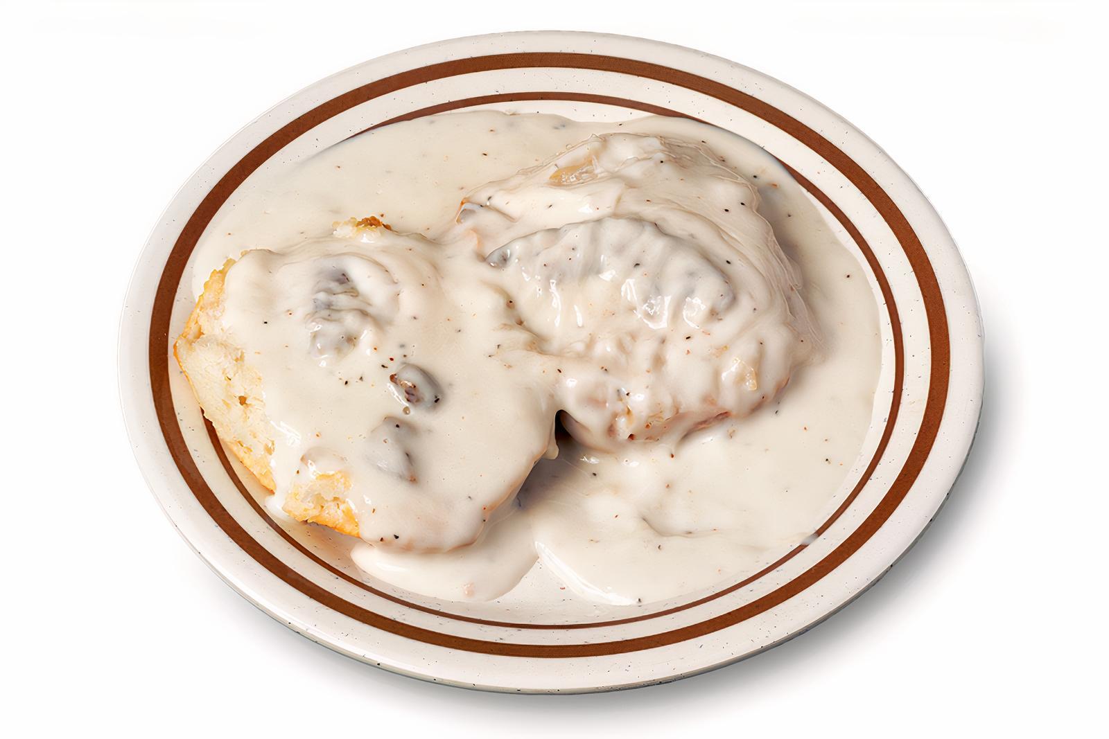 Sausage Gravy Biscuit