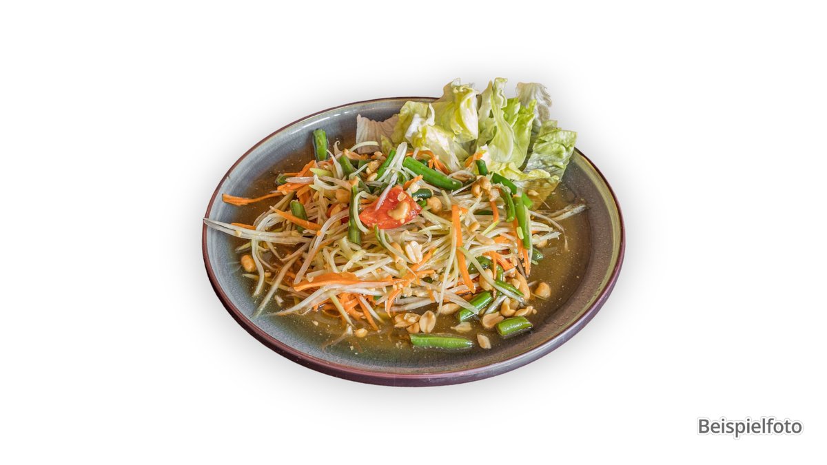 Som Tam Thai Salat (leicht scharf)