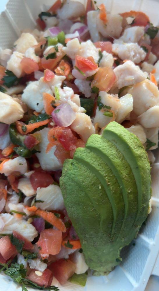Ceviche Tostada