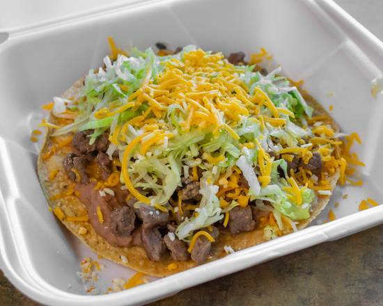 Carne Asada Tostada