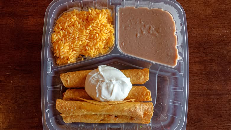 Flautas with Chicken**