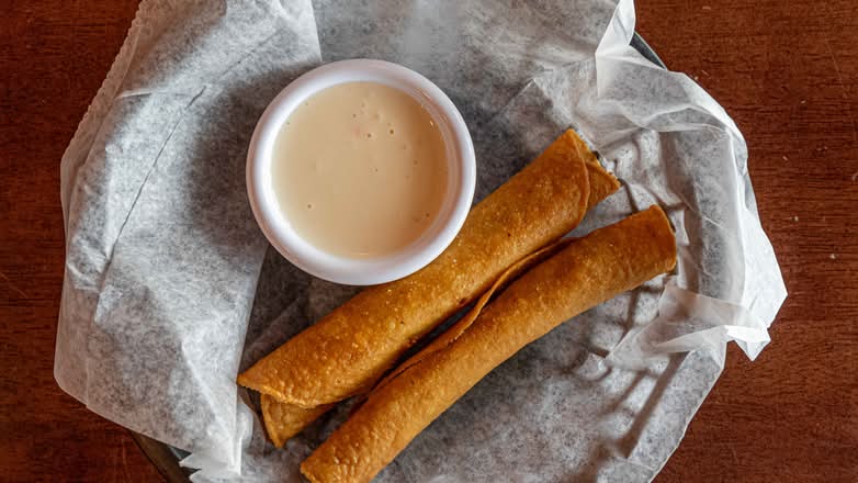 Taquitos with Queso