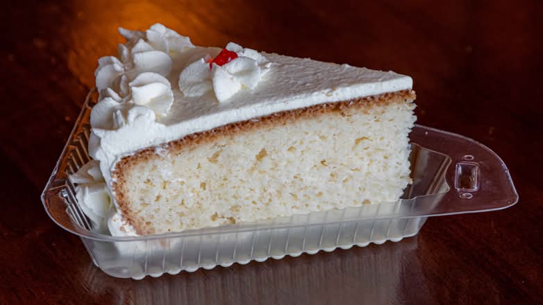 Tres Leches Cake Slice
