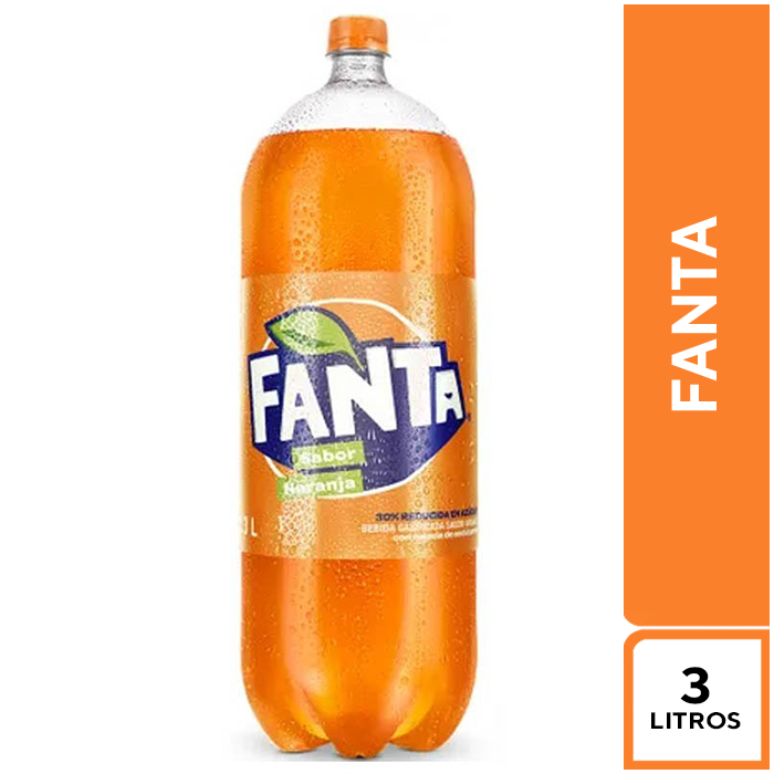 Fanta Naranja 3 L