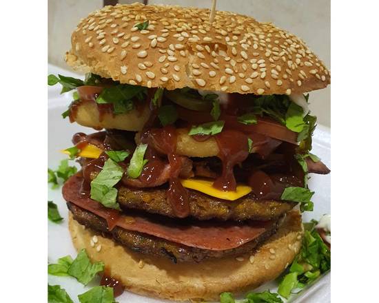 Onion BBQ Burger