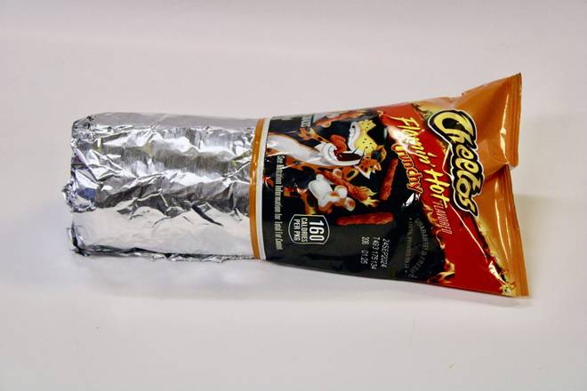 Hot Cheetos Burrito