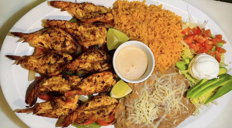 Shrimp Grilled-Zarandeados (Camarones a La Plancha-zarandeados)