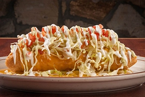 Ground Beef Chimichanga