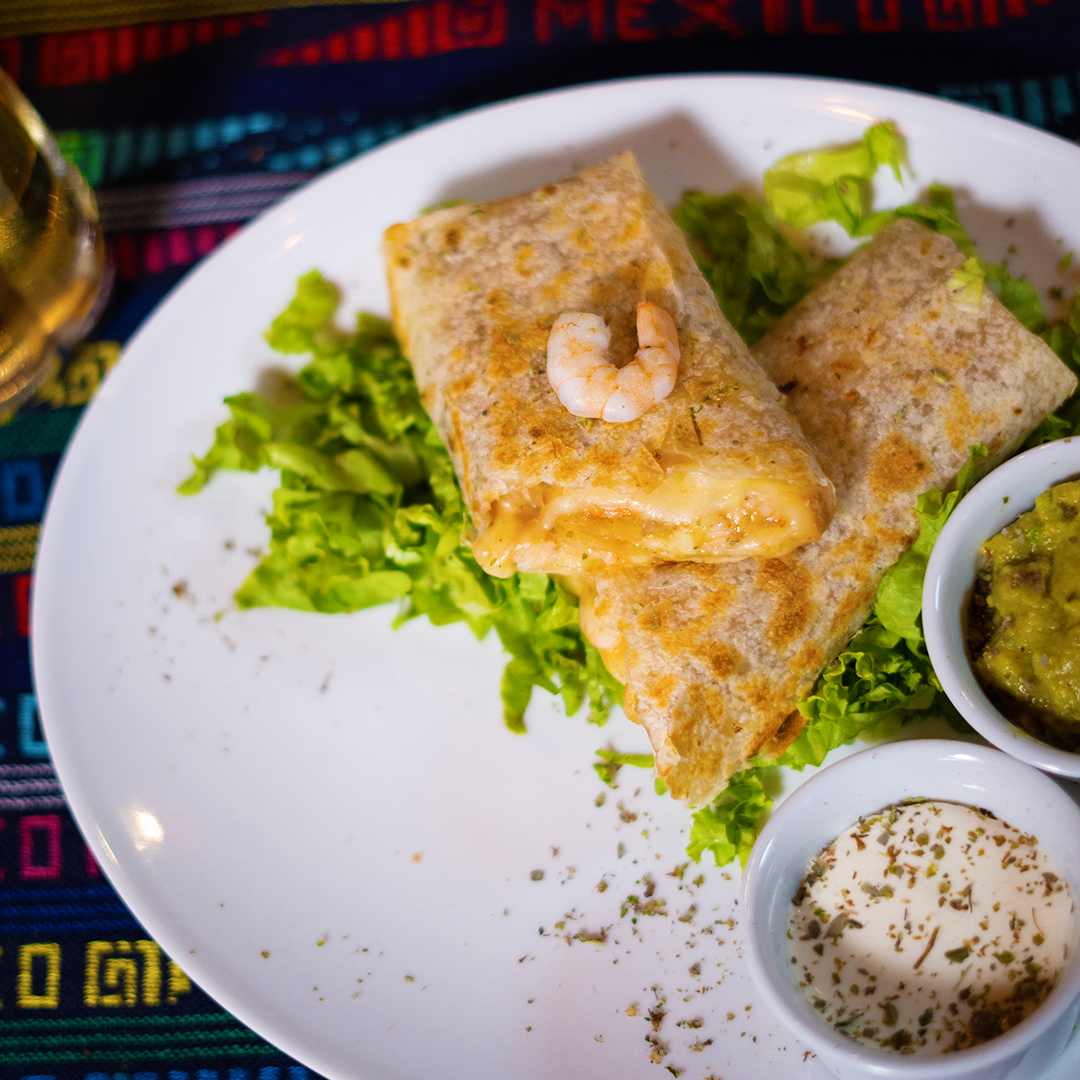 Burrito de Camarão