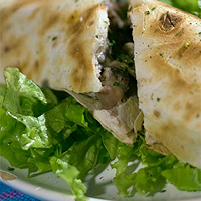 Burrito Vegetariano - 01 Tortilha 28 Cm