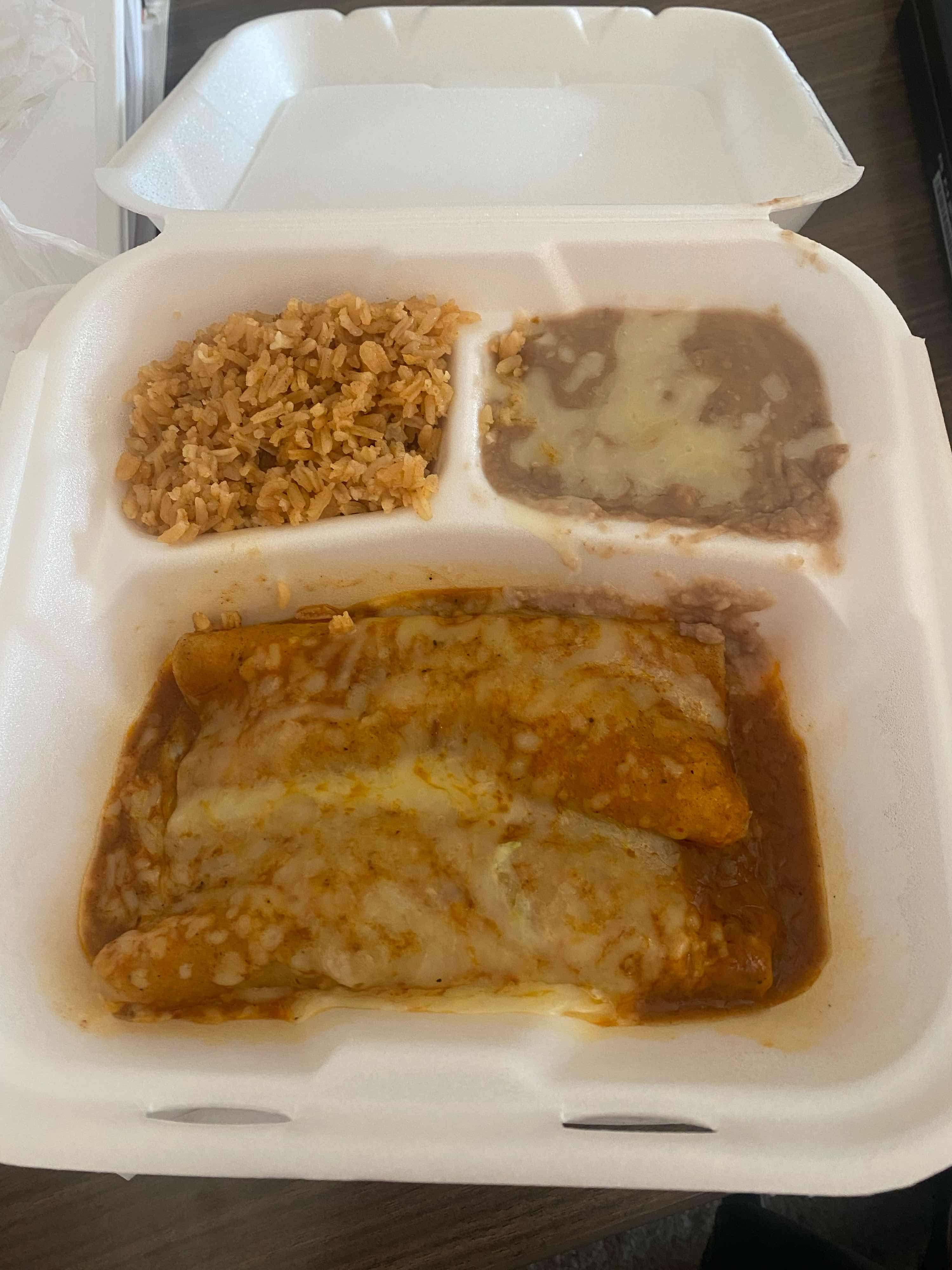 #2. 2 Enchiladas