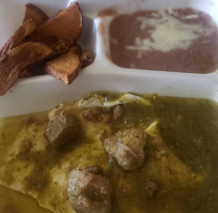 Chile Verde and Eggs