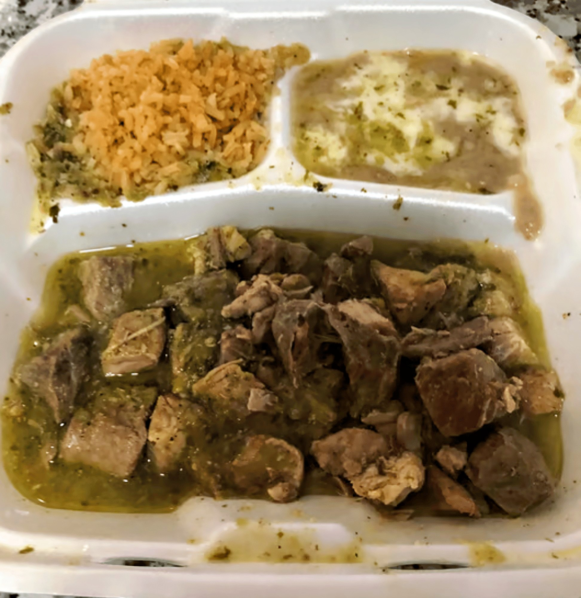 Chile Verde Plate