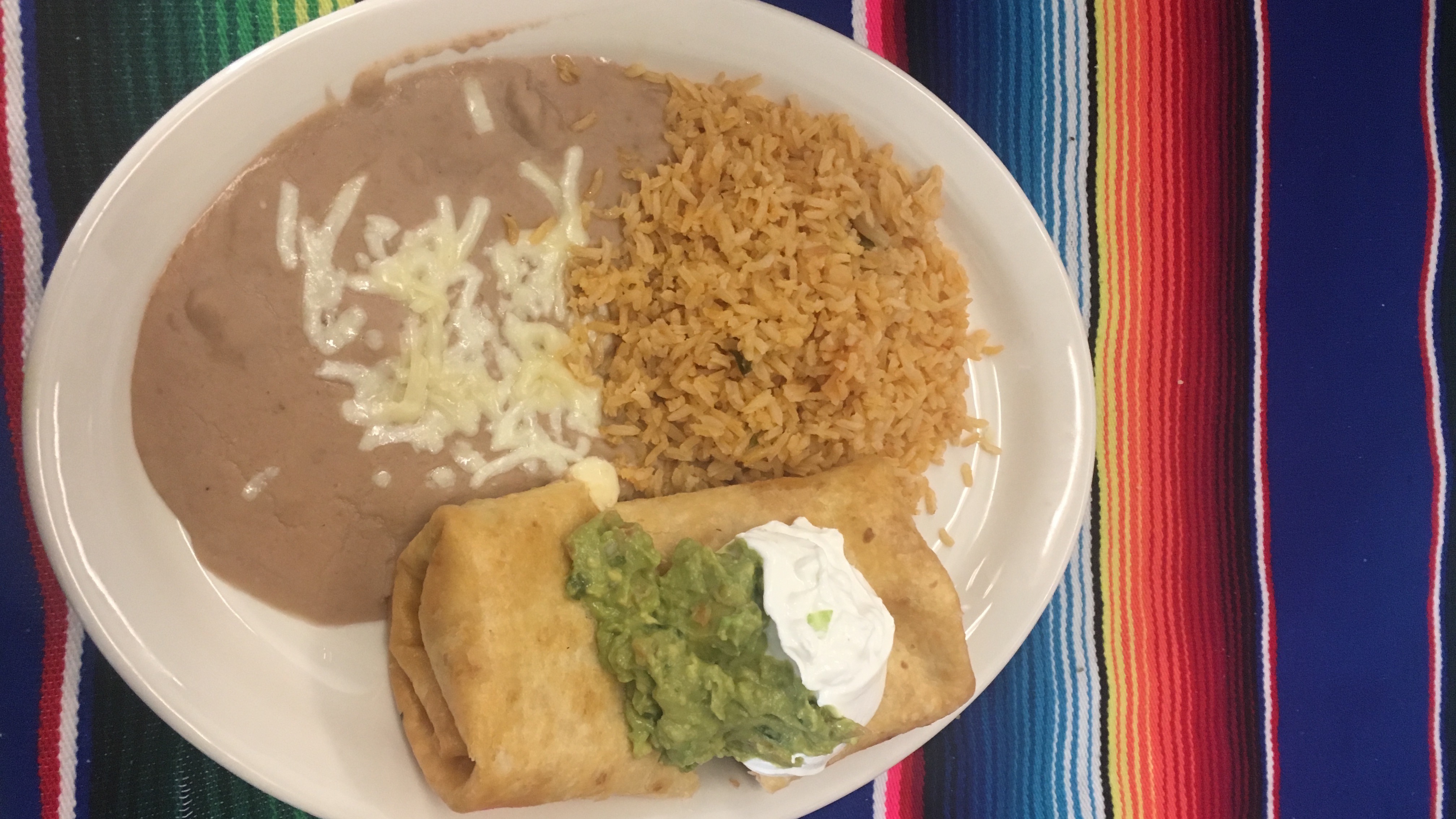 Chimichanga Meal