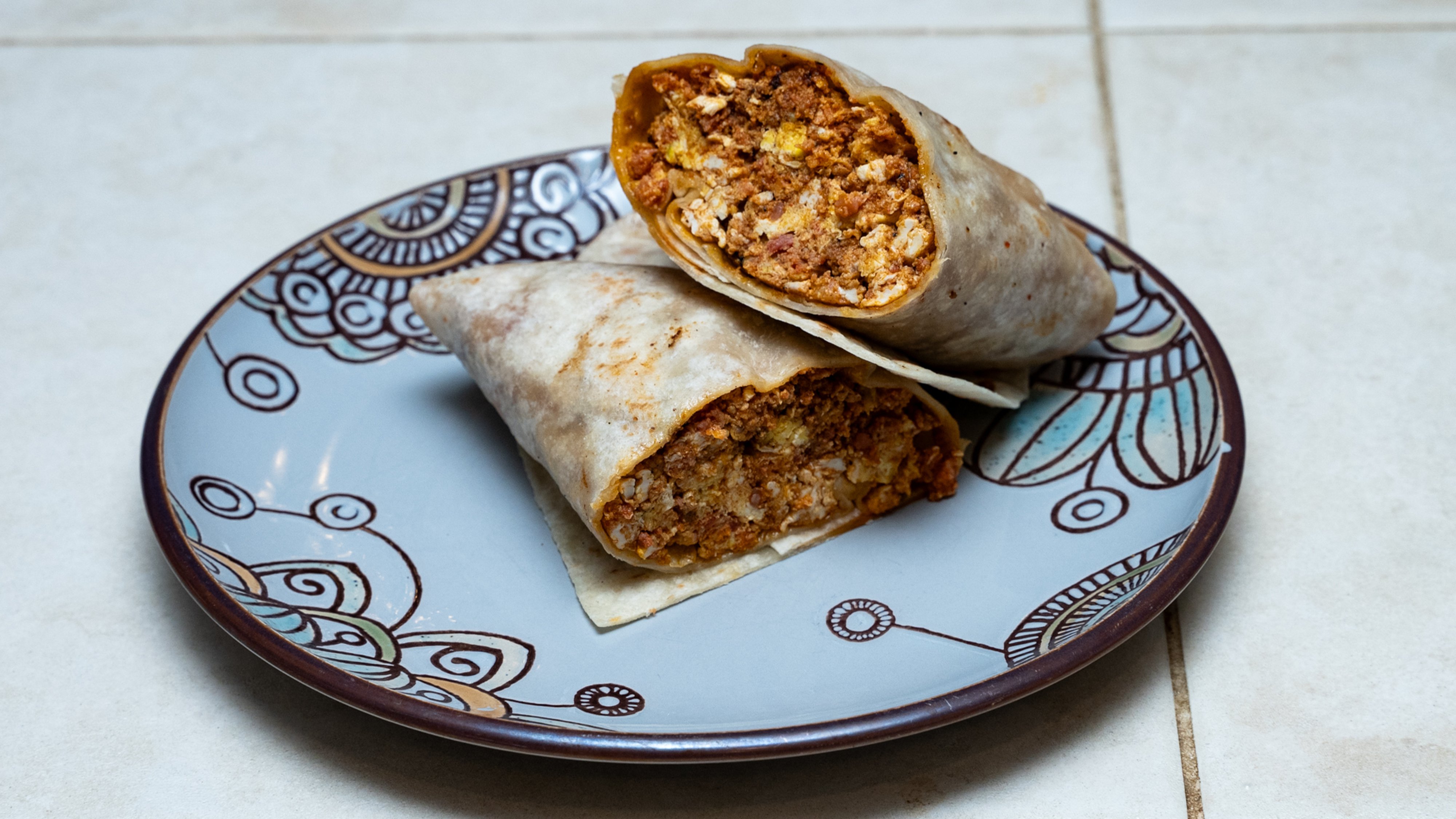 Chorizo and Egg Burrito